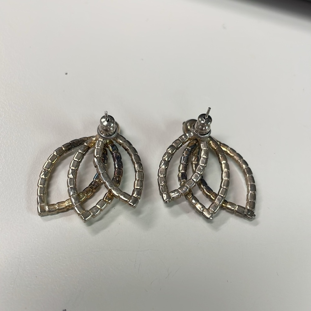 Diamond earrings - Picture 5 of 6